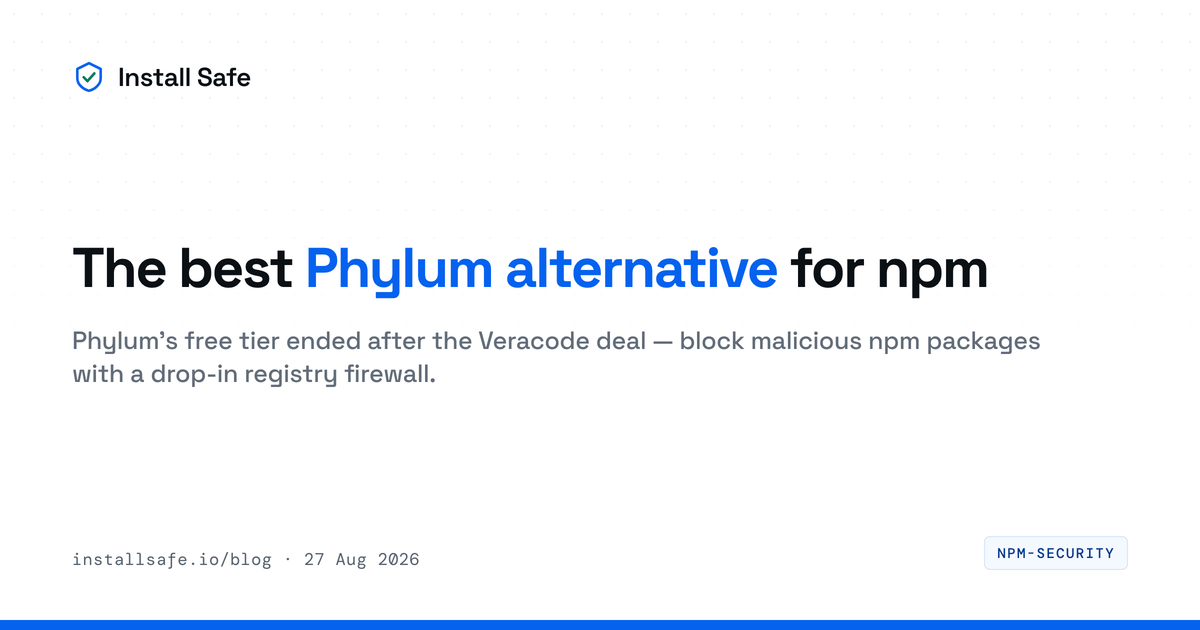 The best Phylum alternative for npm
