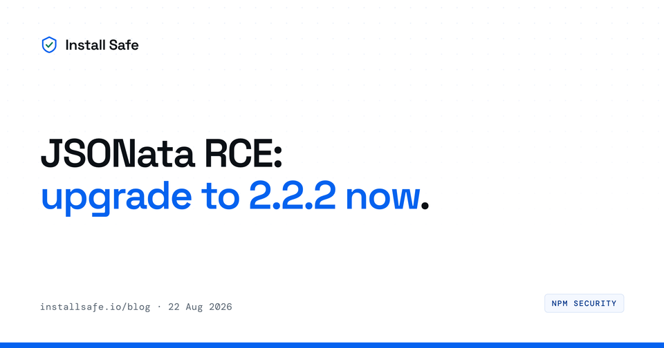 Critical JSONata RCE: upgrade to 2.2.2 (or 1.8.9) now